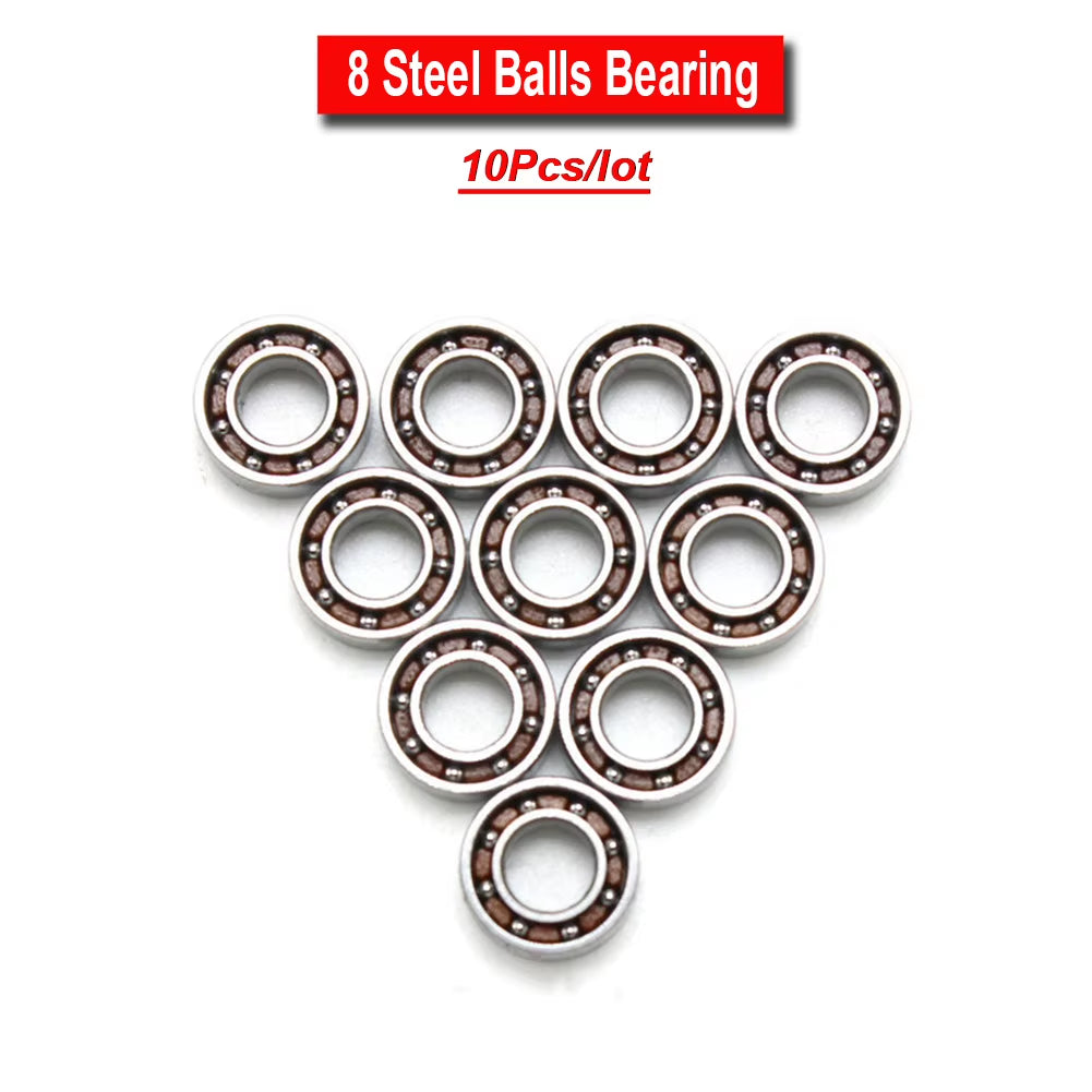 10Pcs Universal Bearing NSK High Speed Dental Handpiece 5 Types Air Turbine Torque Ceramic Balls Spare Parts 3.175X6.35X2.38Mm