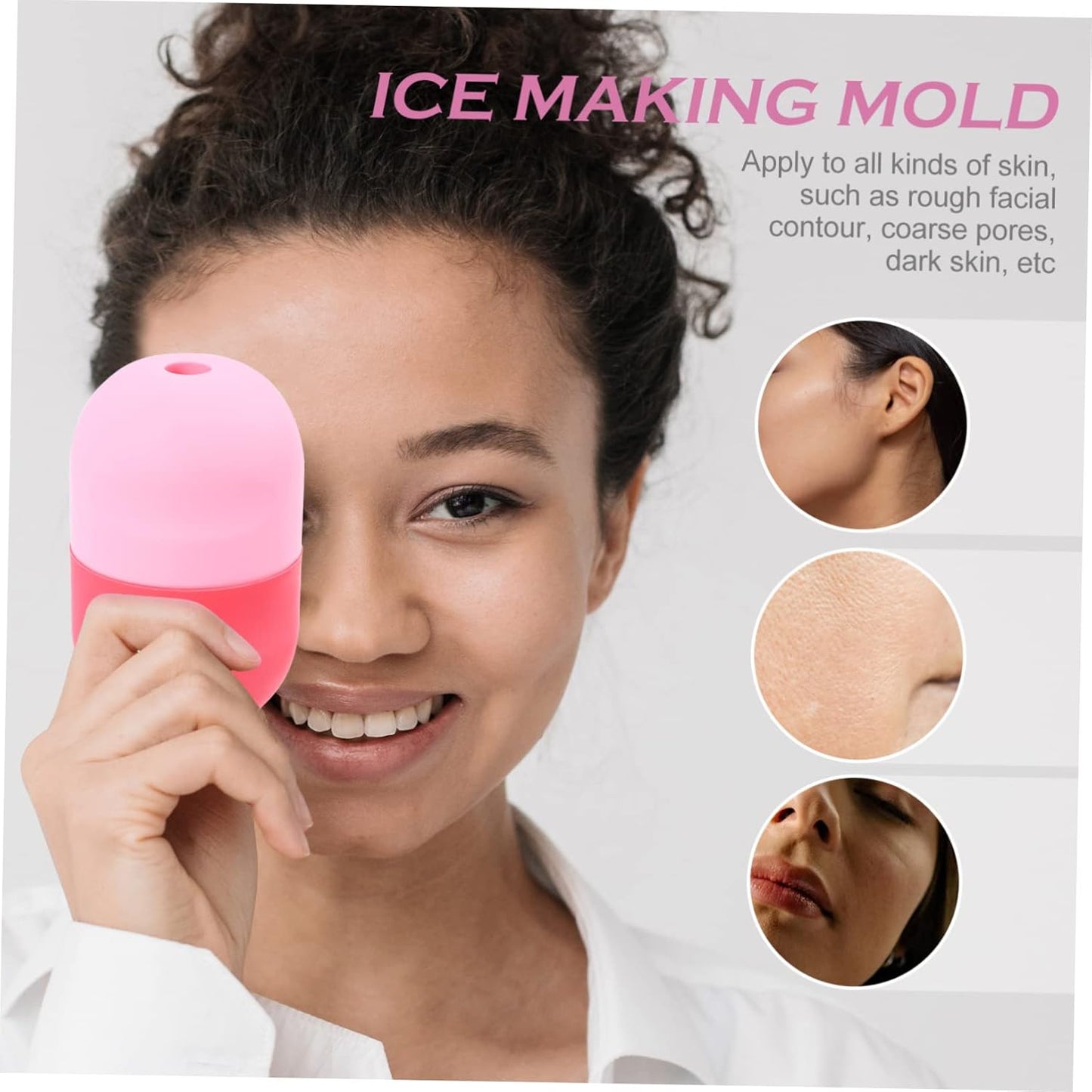 Roller Ice Tray Outdoor Ice Roller Beauty Care Supply Facial Massage Tool Skin Care Massager Roller Ice Massage Roller Face Massage Face Ice Roller Facial Ice Massager