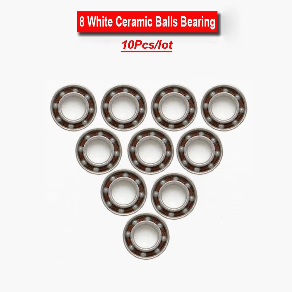 10Pcs Universal Bearing NSK High Speed Dental Handpiece 5 Types Air Turbine Torque Ceramic Balls Spare Parts 3.175X6.35X2.38Mm